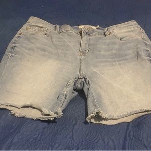 EUC Torrid Denim Shorts, Size 16